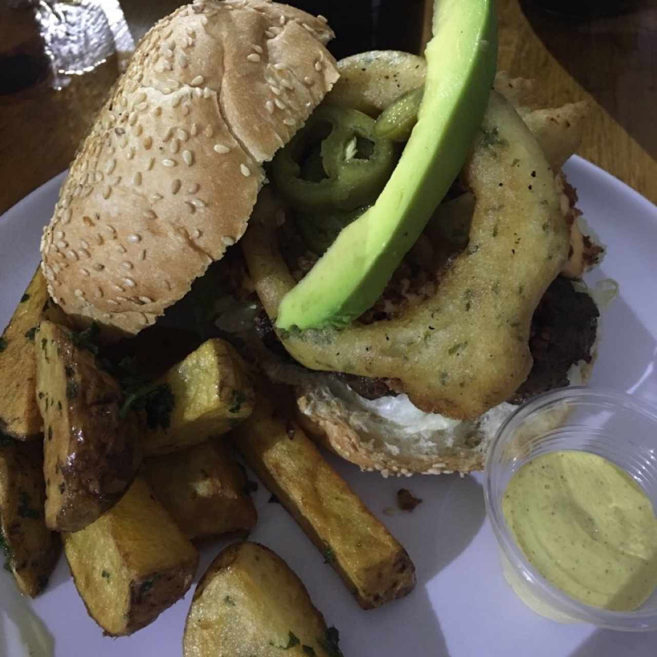 la texana con in toque picante