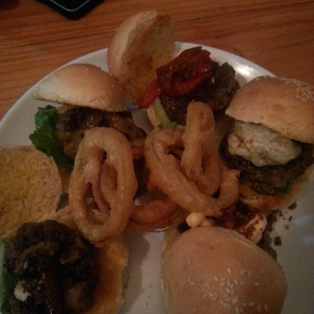 mini hamburguesas