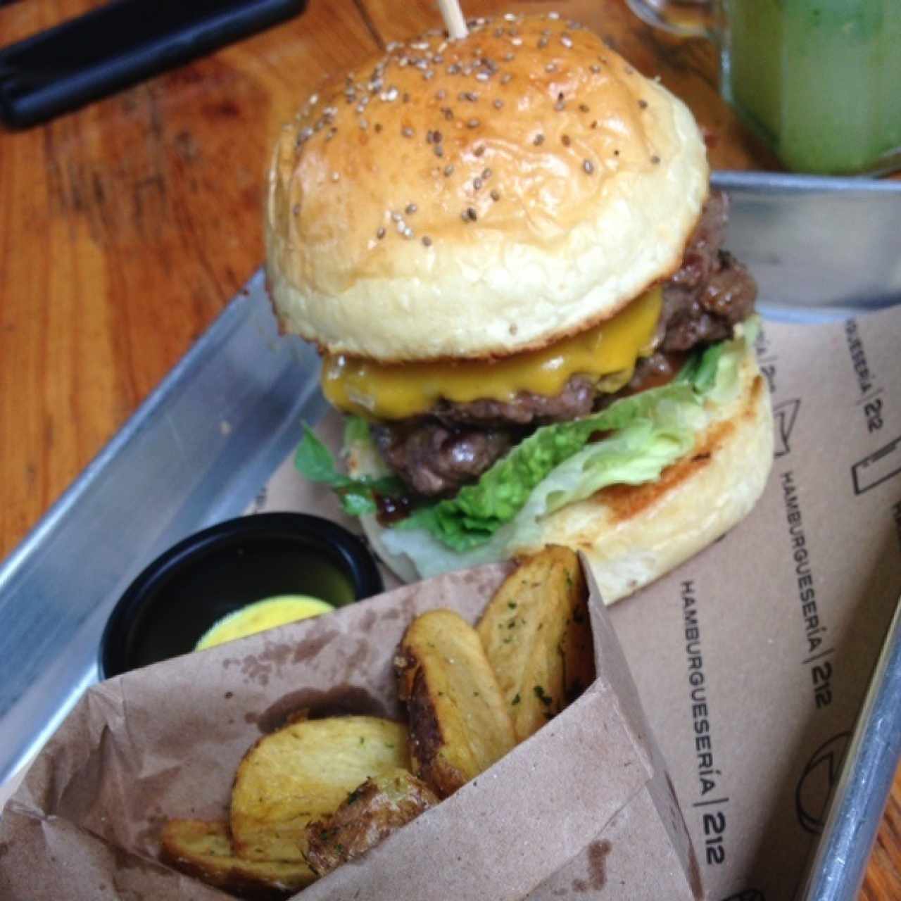old fashion doble carne 7,5$
