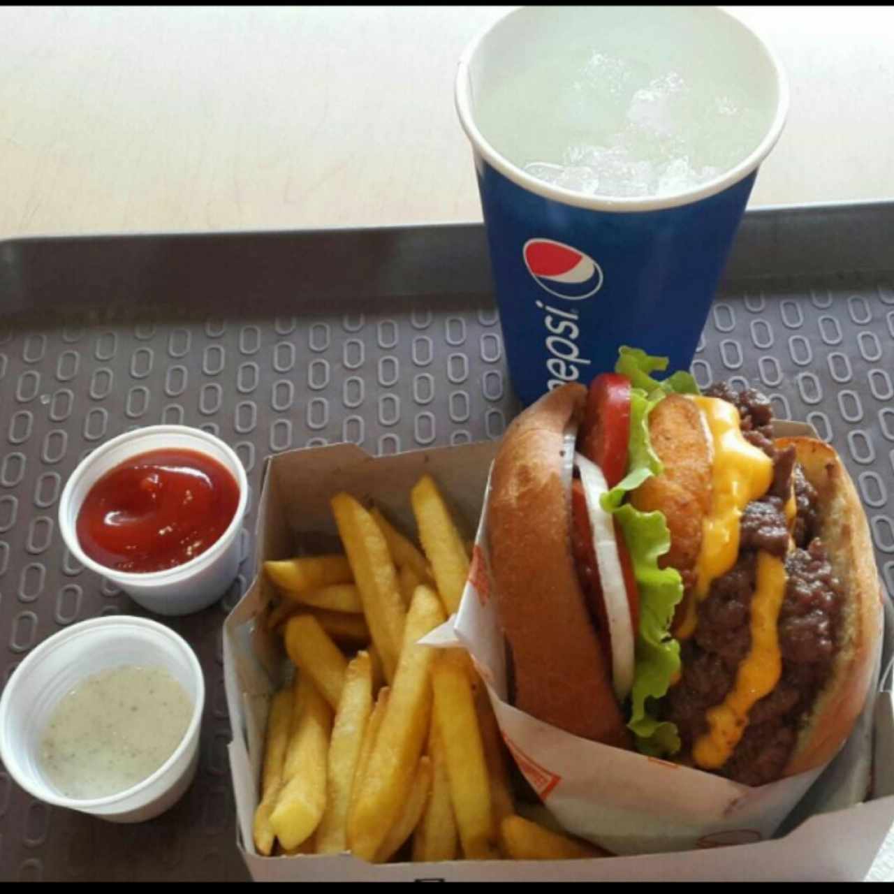 Hamburguesa Shack doble 