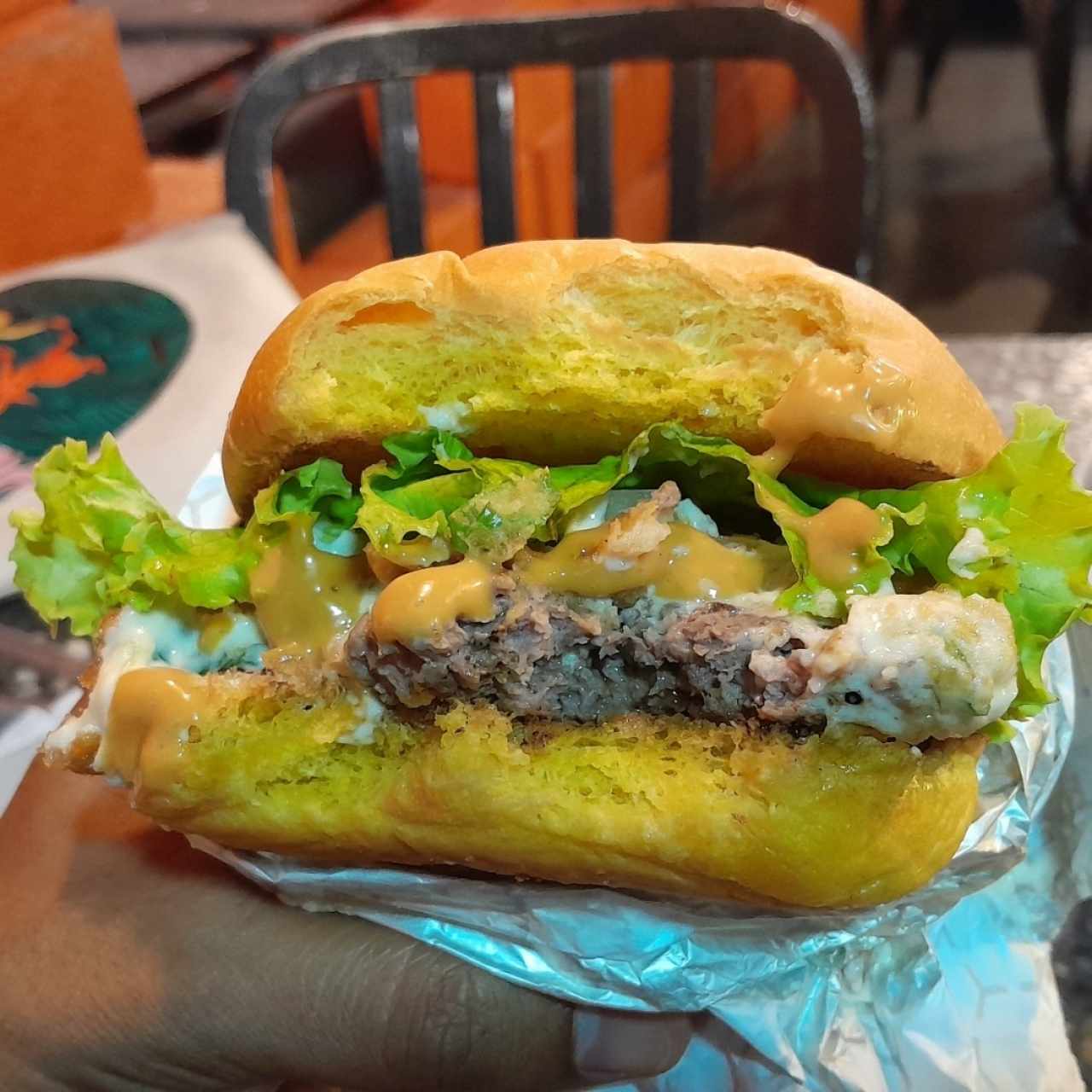 The Shack philly & bacon, rica.