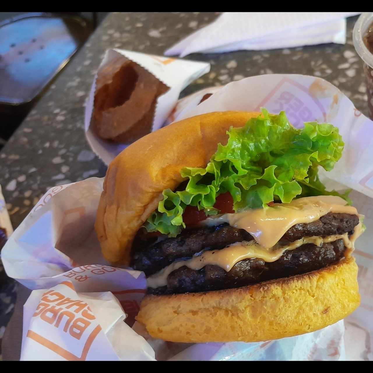 Double Cheese Burger 