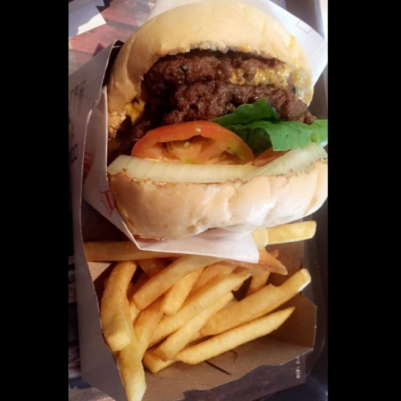Hamburguesa doble