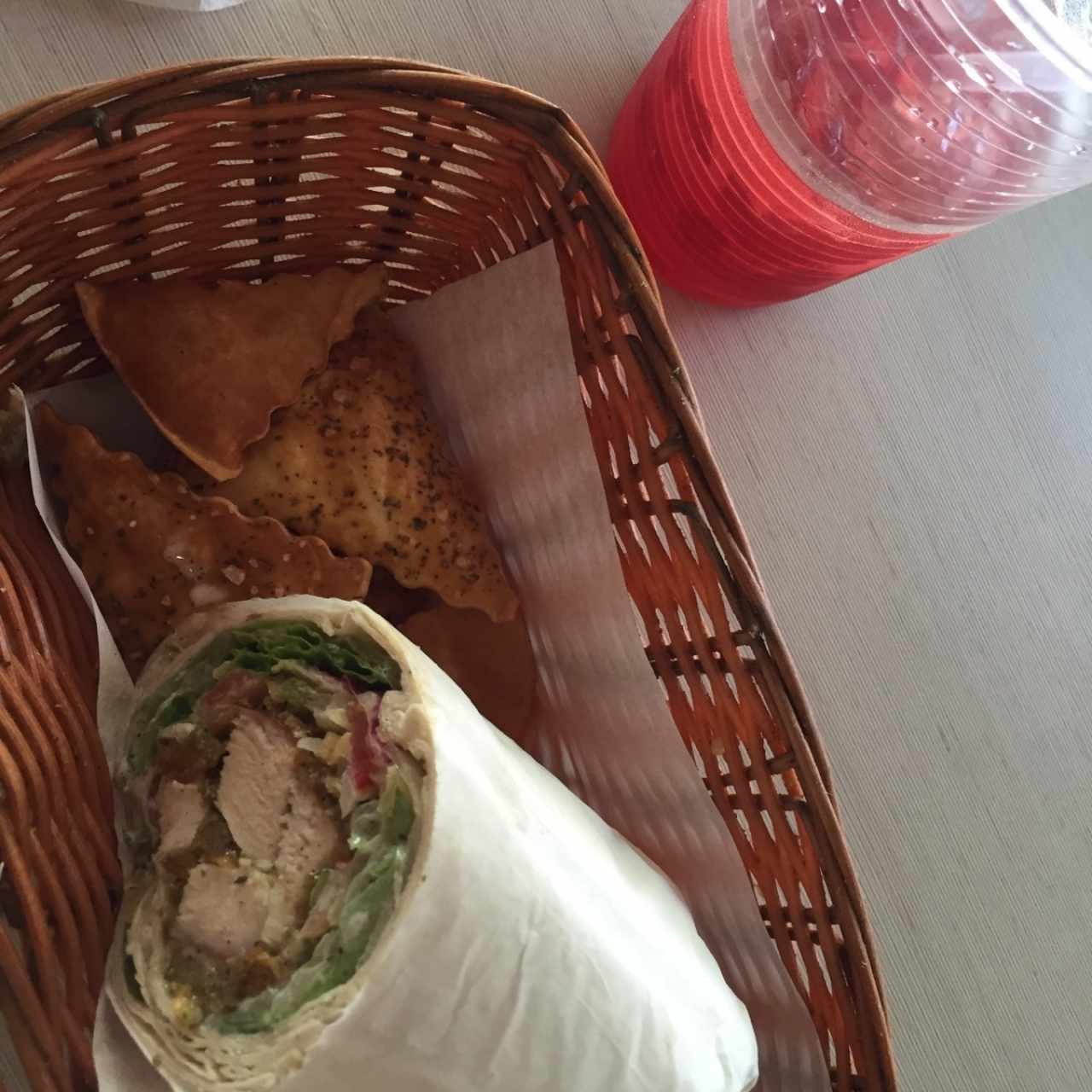 Wrap pollo crunchy