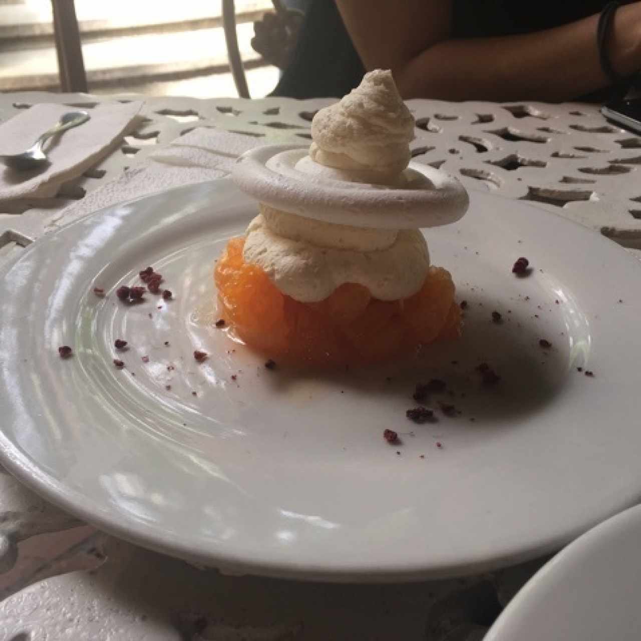 Merengón de mandarina