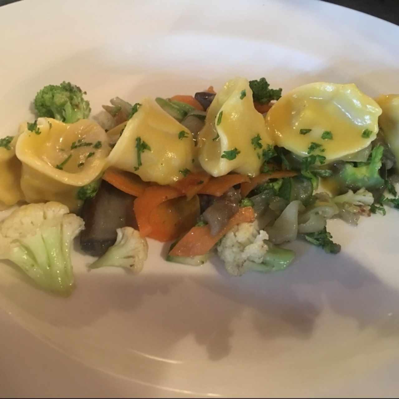 Raviolis de Auyama 