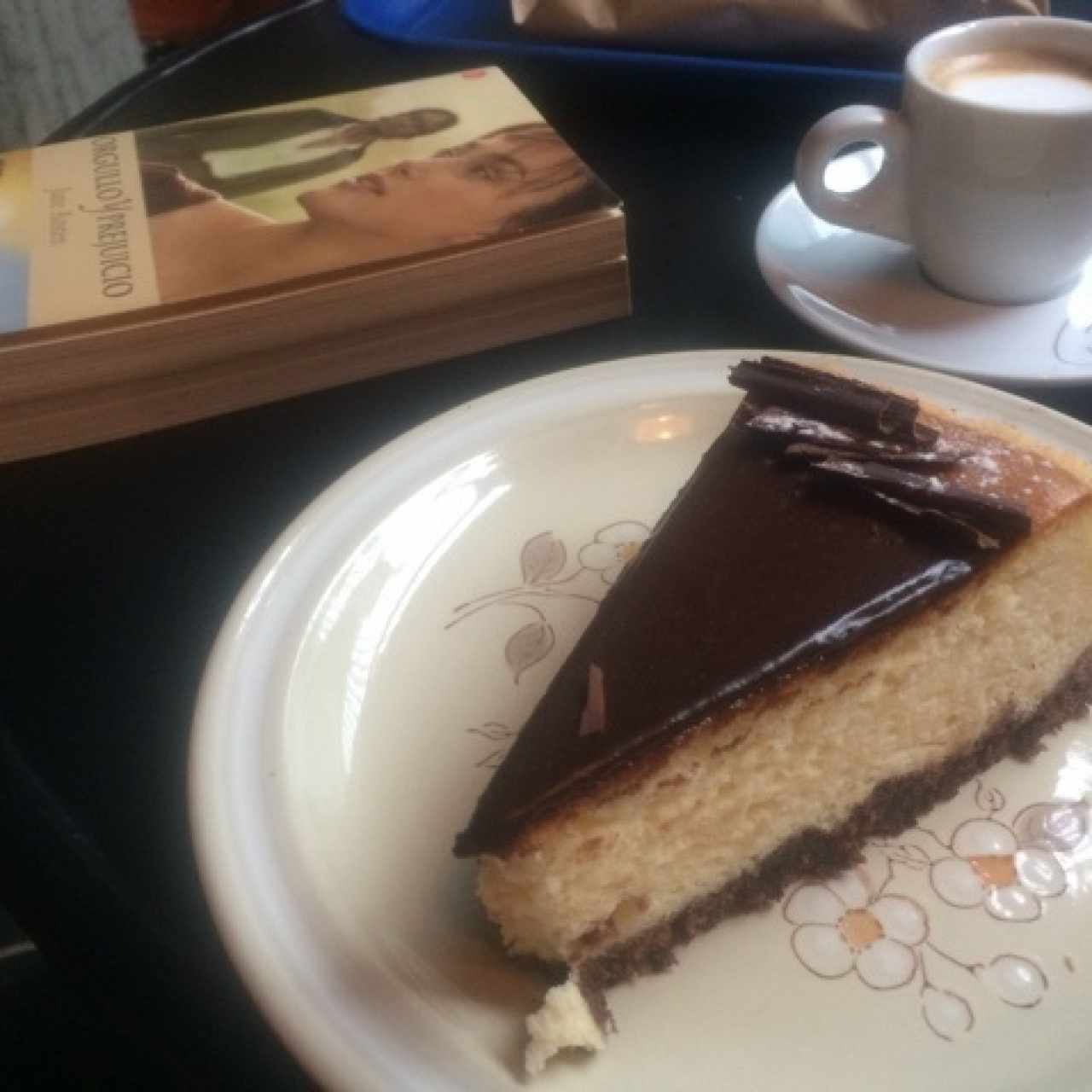 cheesecake de chocolate 