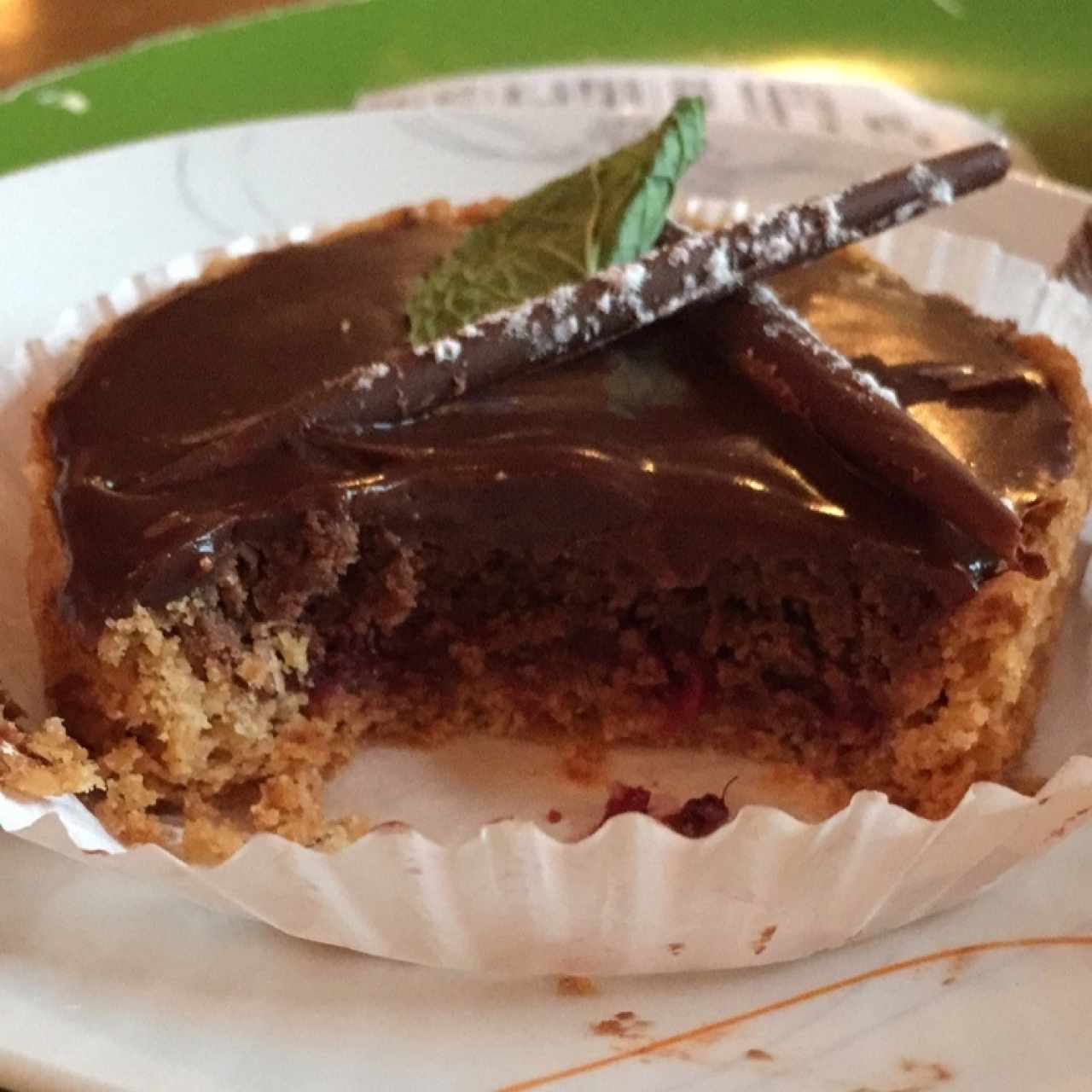 Tartaleta de choco mora