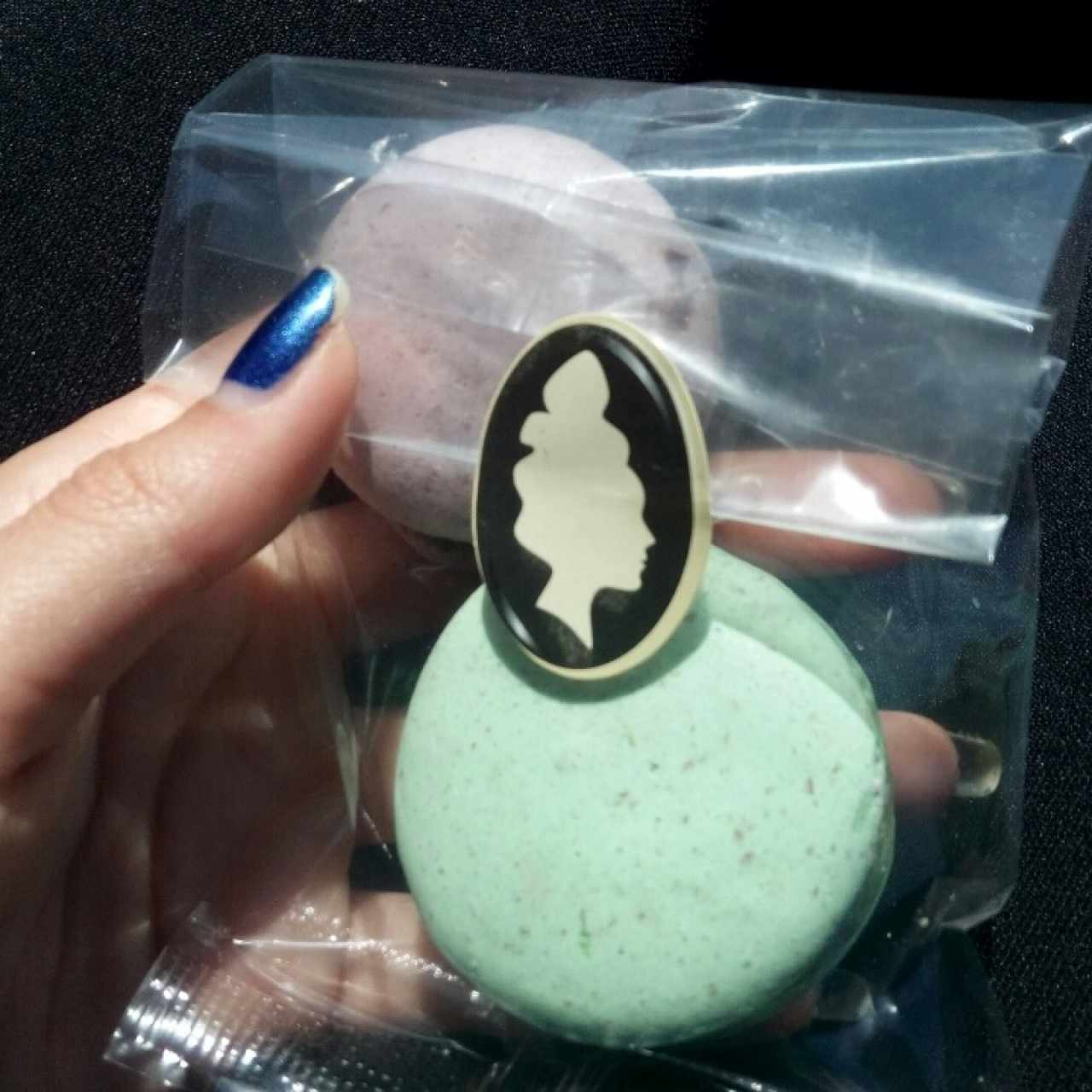macarons de limón y vainilla