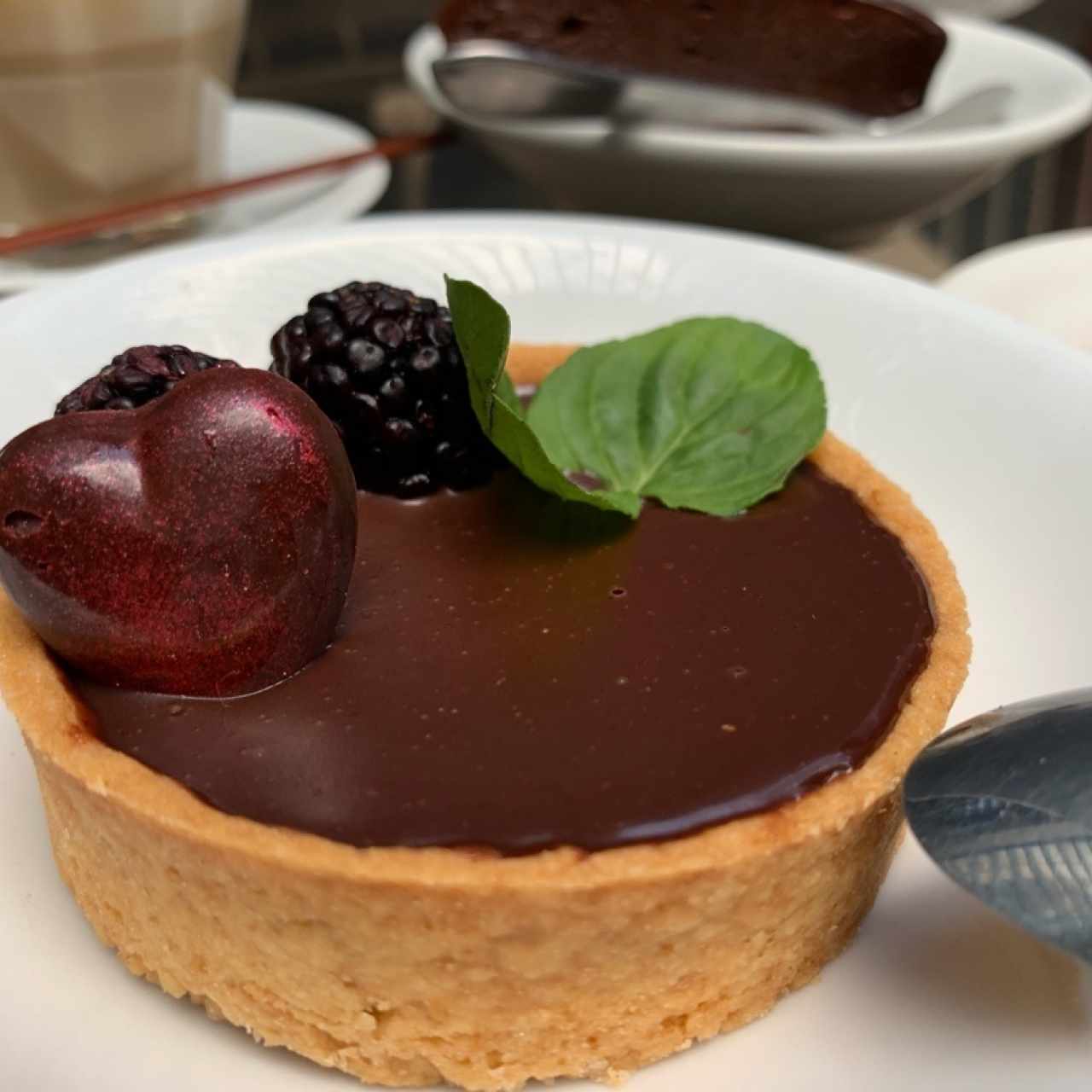 Tartaleta Choco Mora (tamaño: mediano)