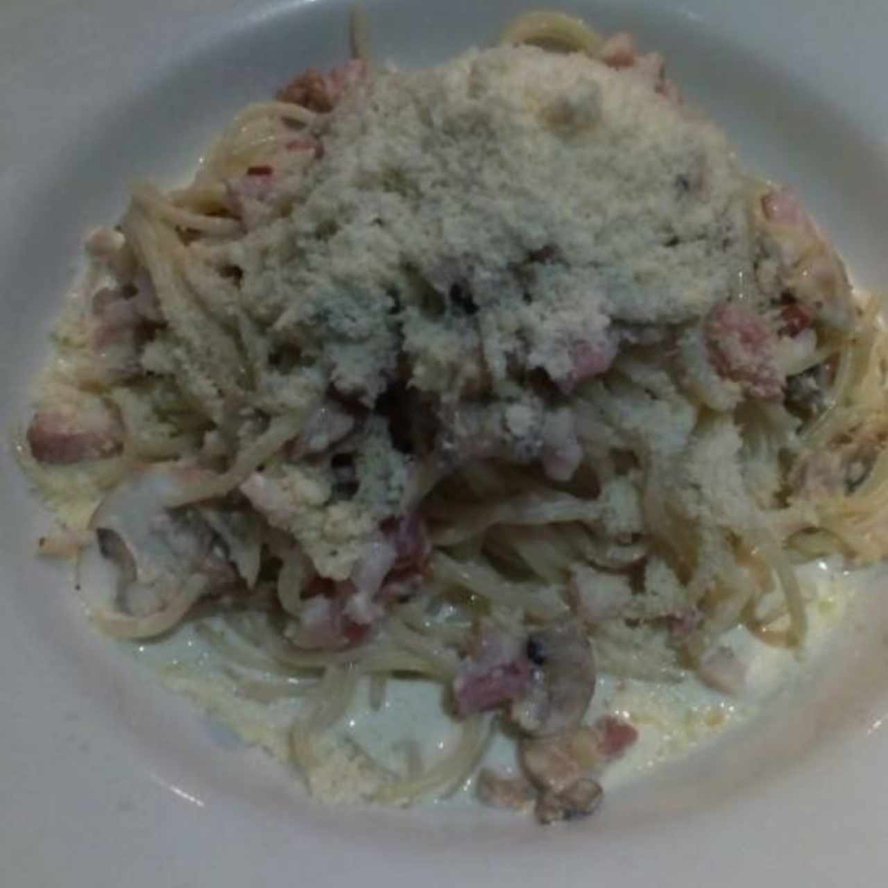 Pancetta funghi