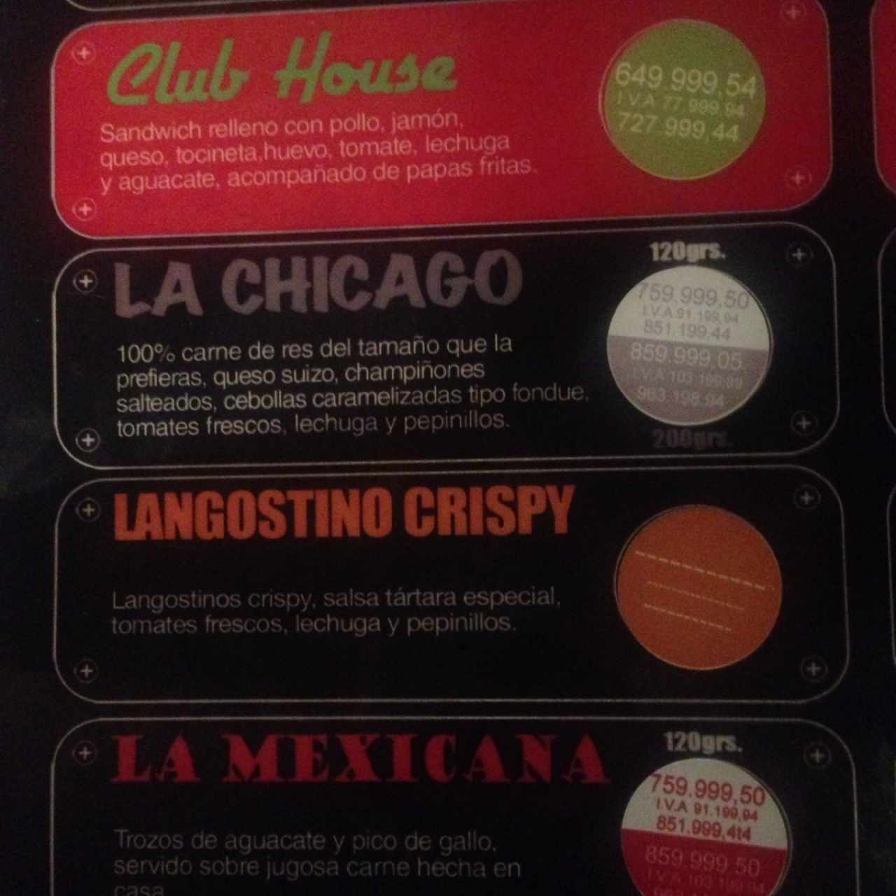 menu 14/04/18