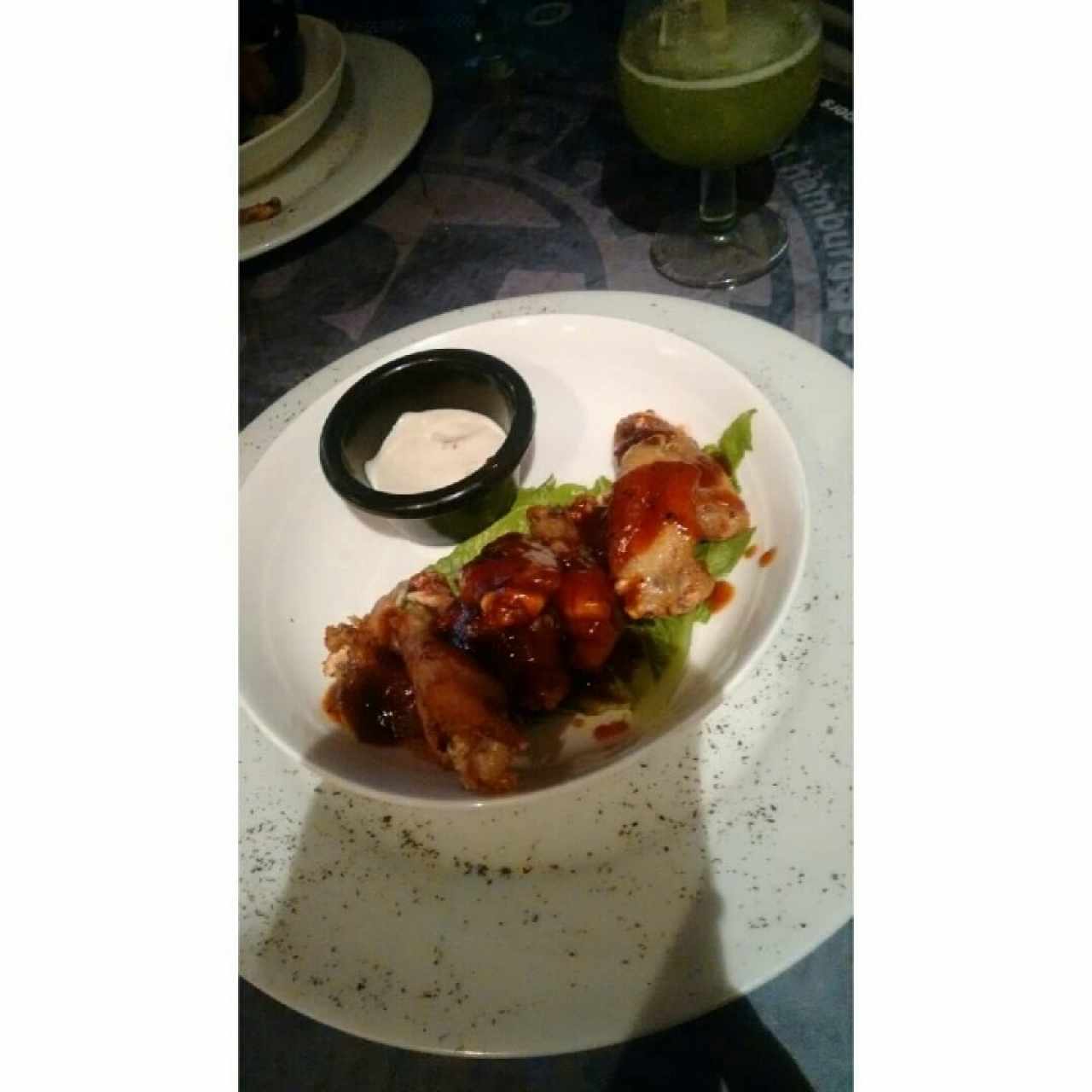 Alitas bbq