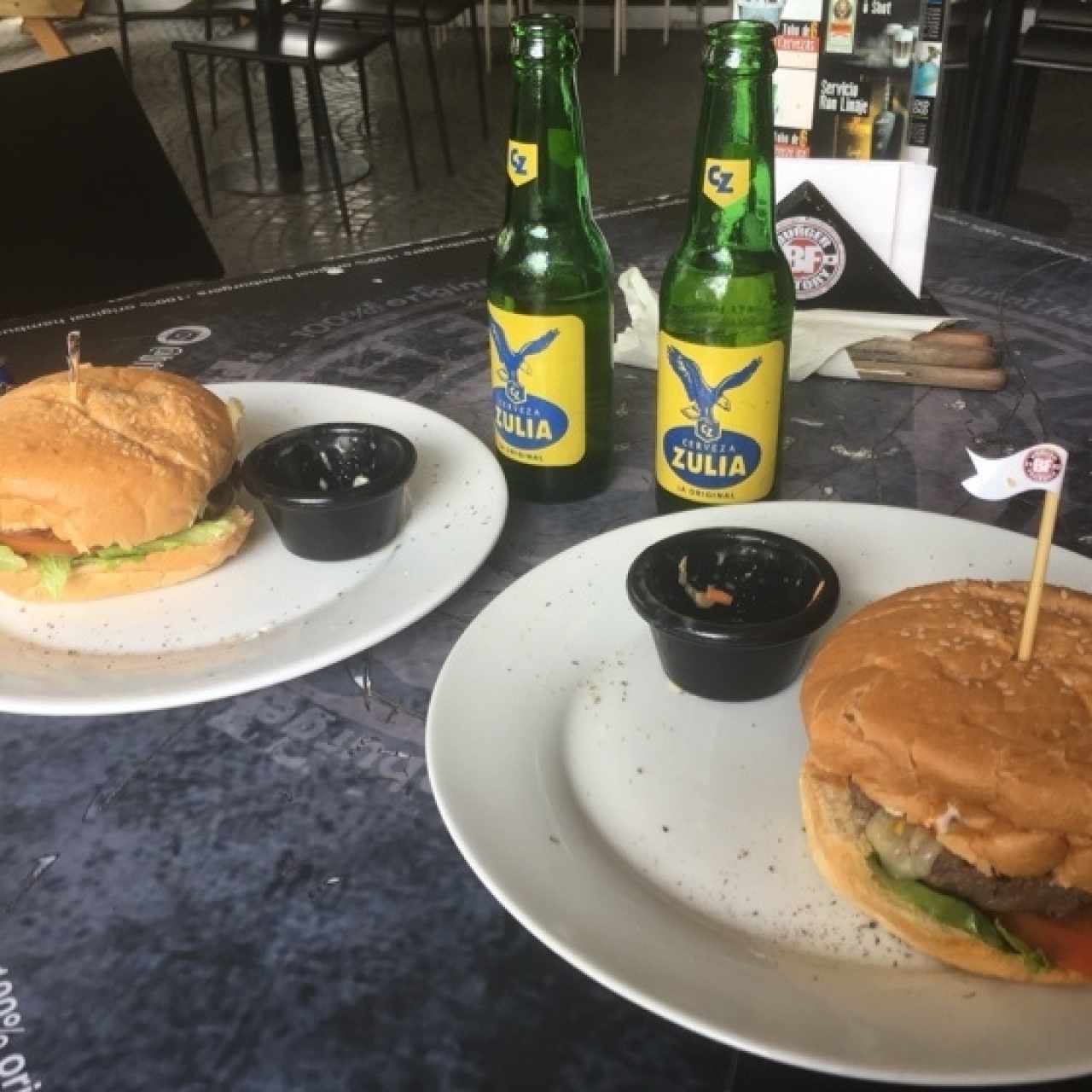 Hamburguesa tradicional.