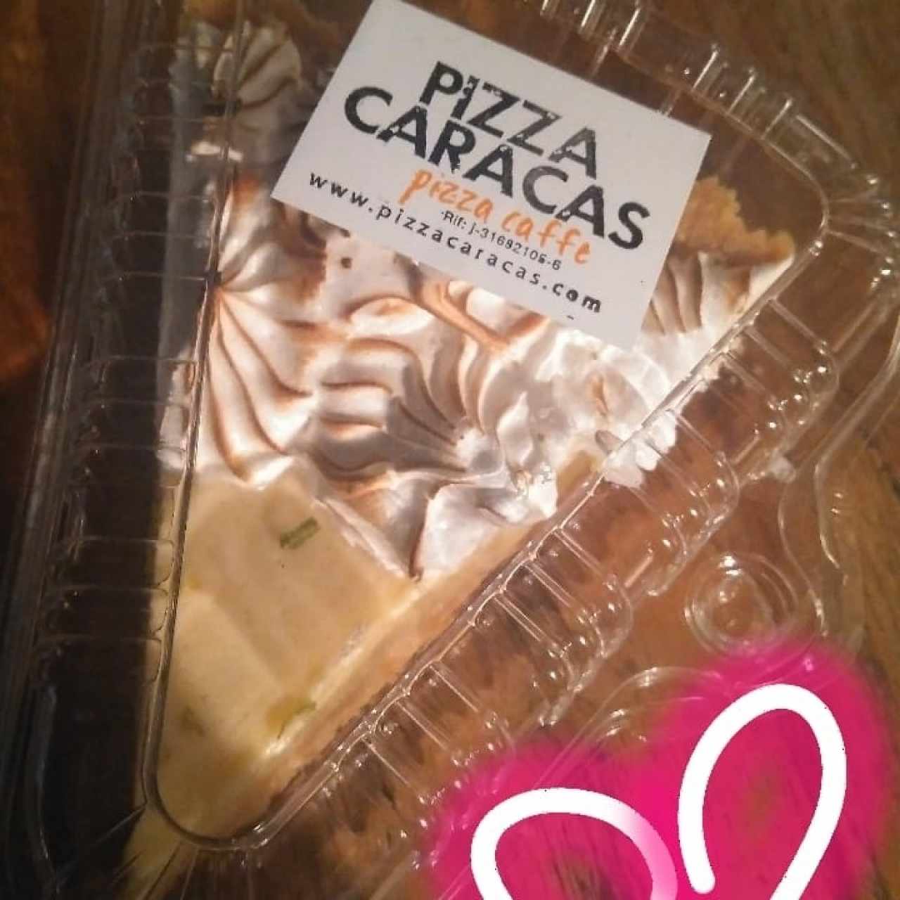 pie de limón