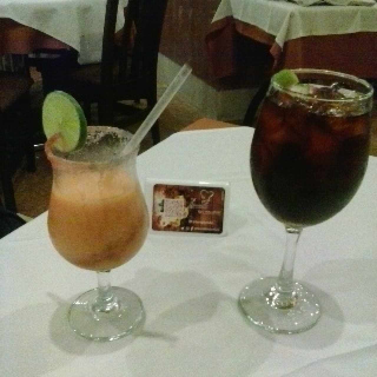 Tinto de Verano y Ron Punch