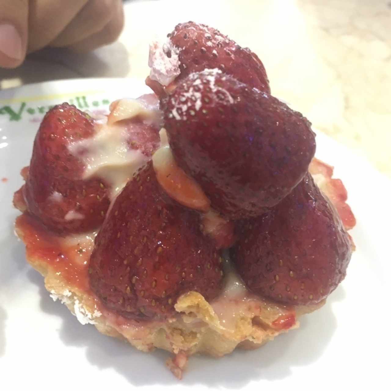 tartaleta de fresa