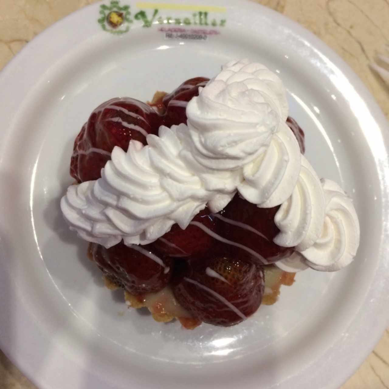 Tartaleta de fresas