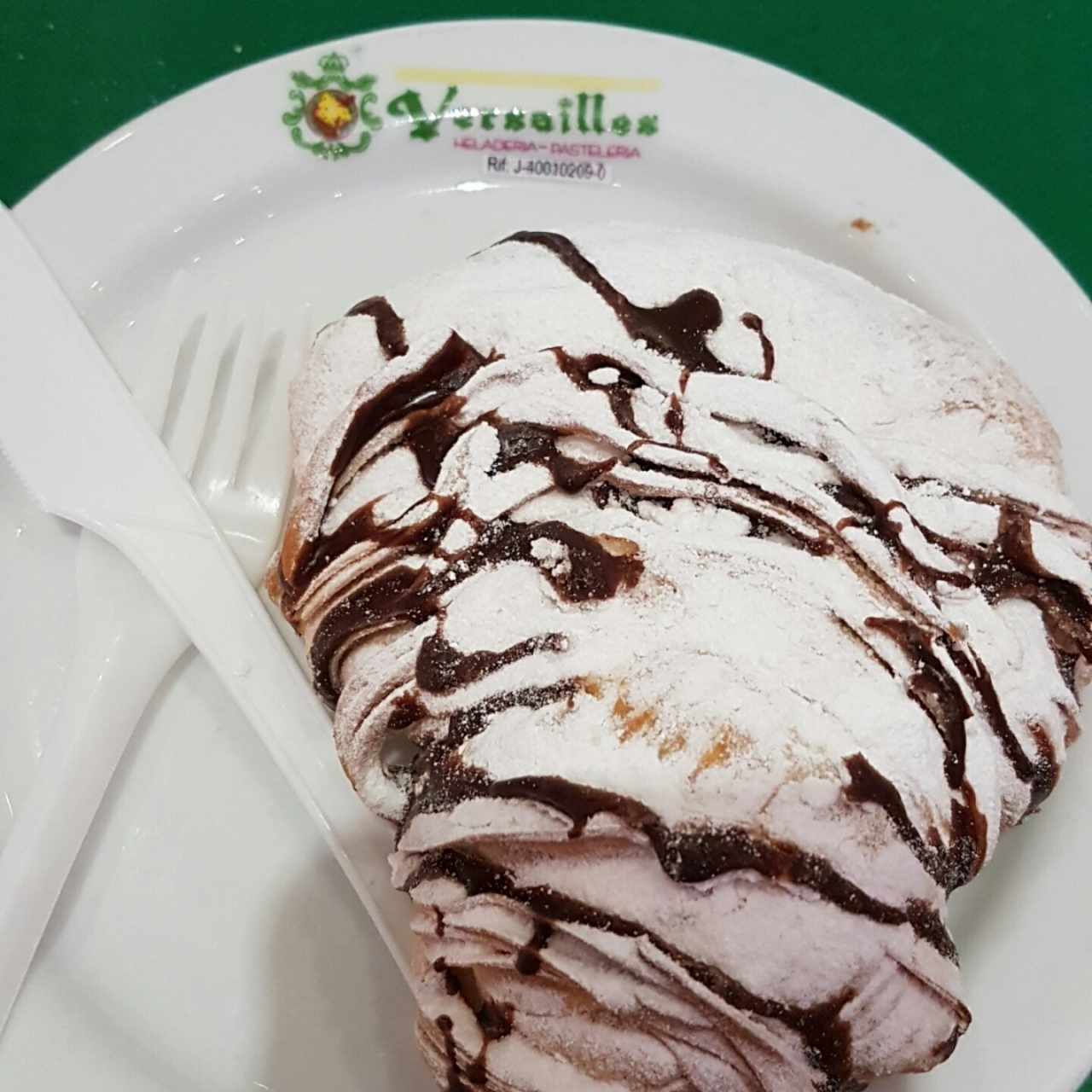 Cola de langosta de chocolate