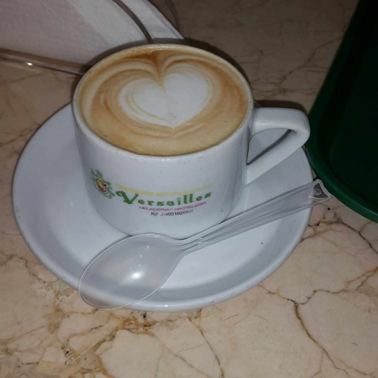 café de la casa. 