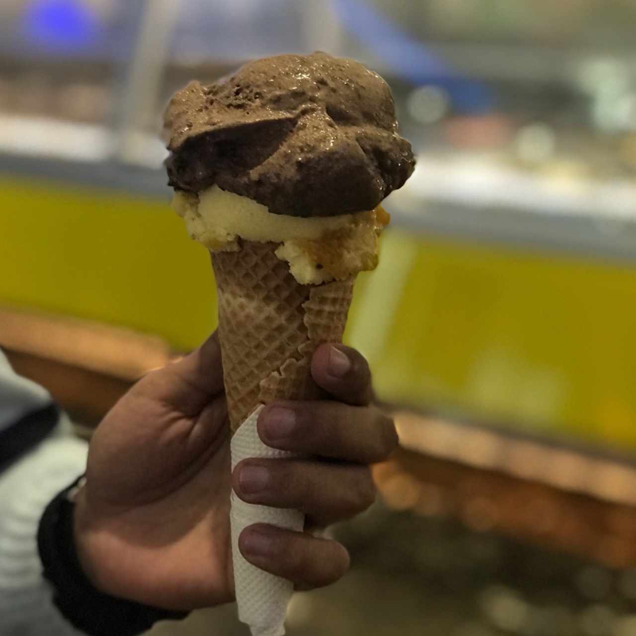 helado choco brownie y pie de limon 