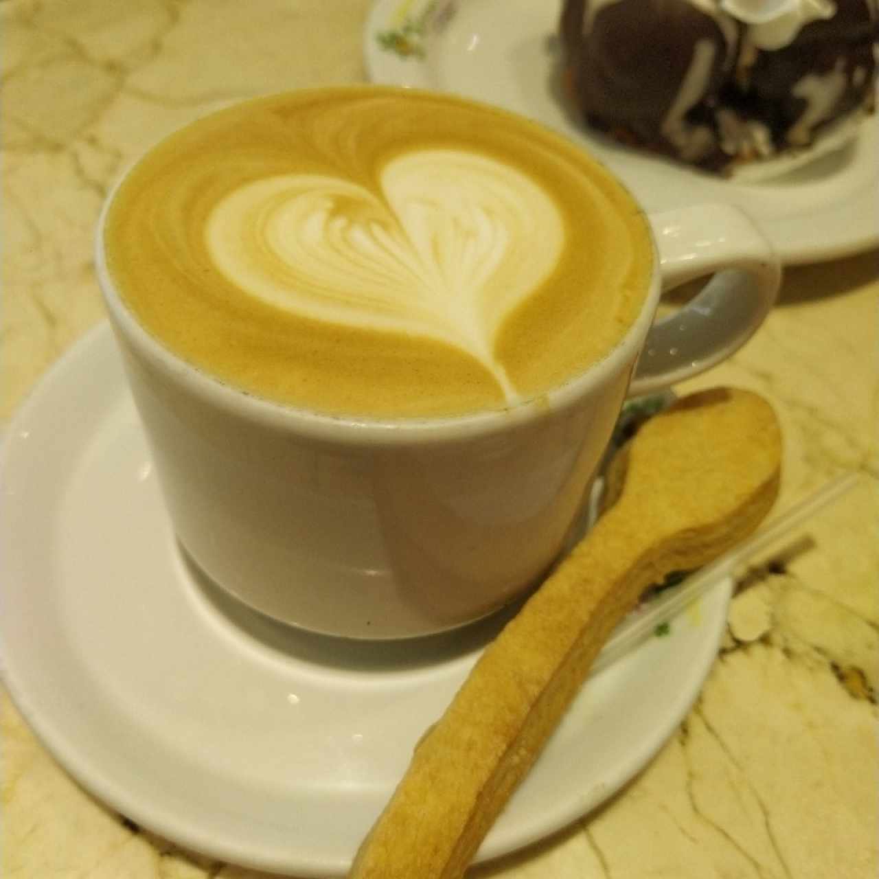 Café con leche grande 