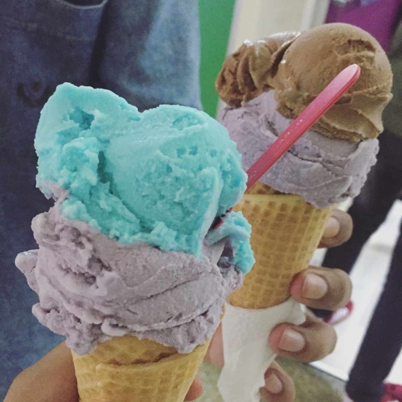 helado de Bati Bati y Chicle