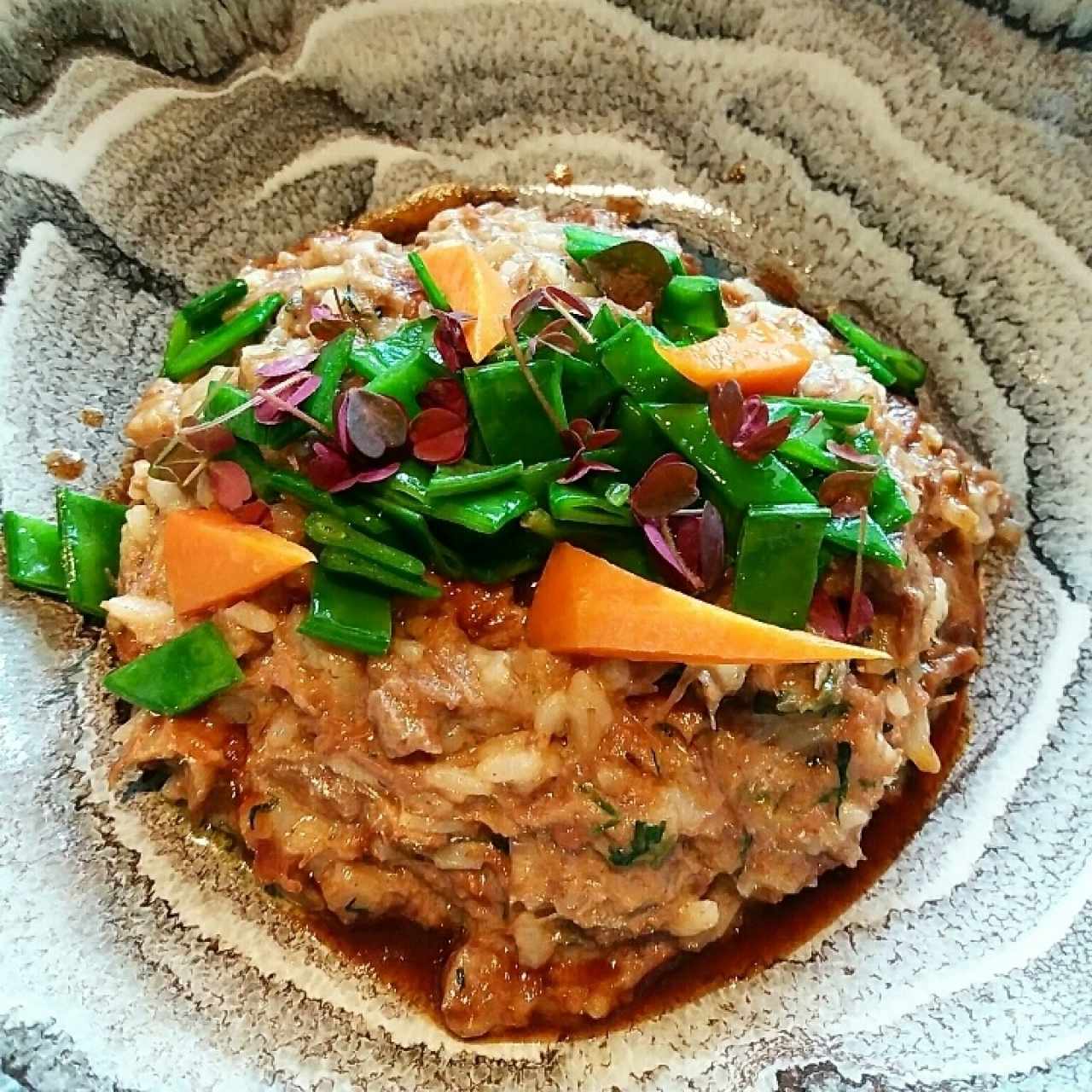 risotto de posta negra