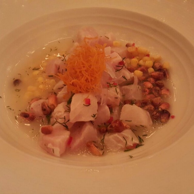 Ceviche de pescado al estilo peruano