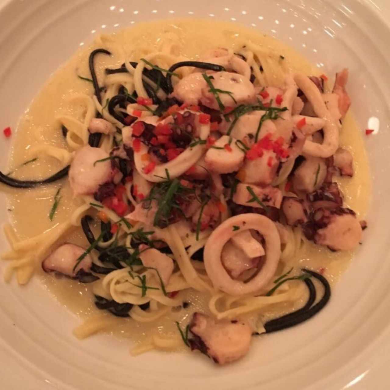 spaggetis frutos del mar