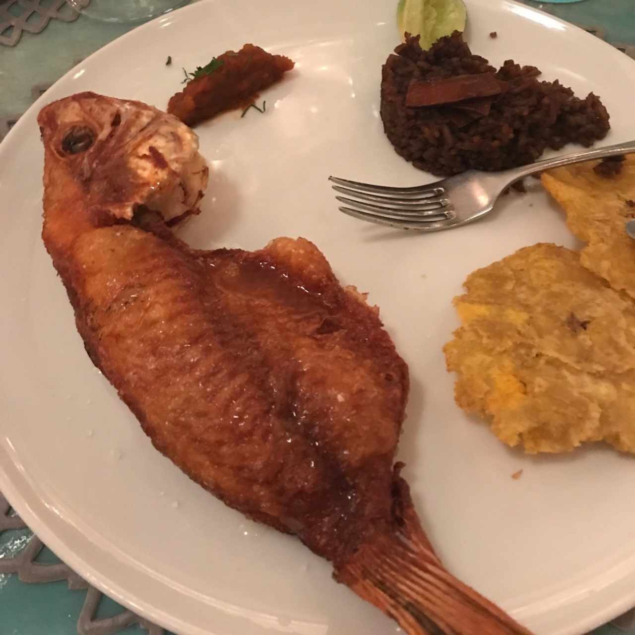 mojarra deshuesada