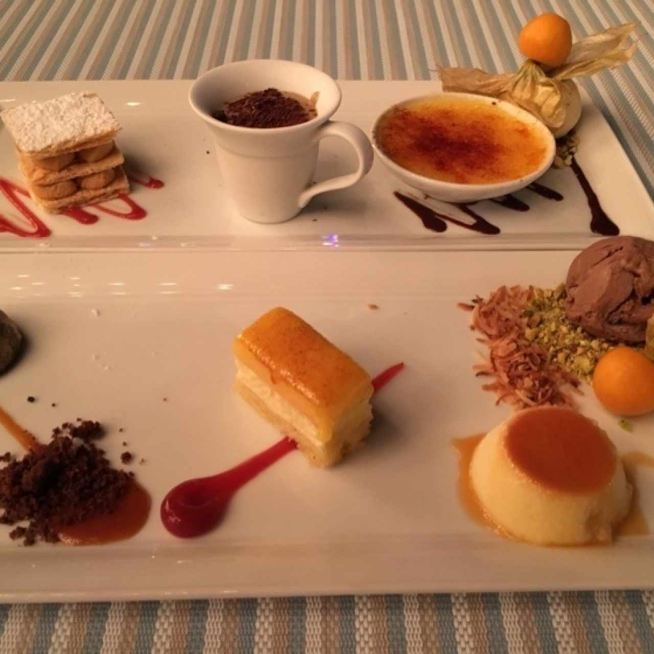 postres combinados