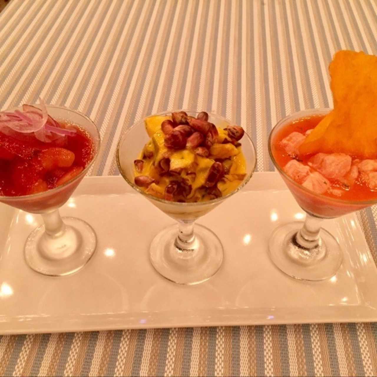 Trilogia de ceviches 