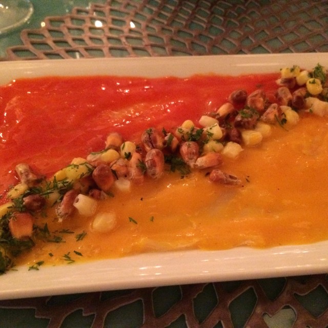 Tiradito de pescado