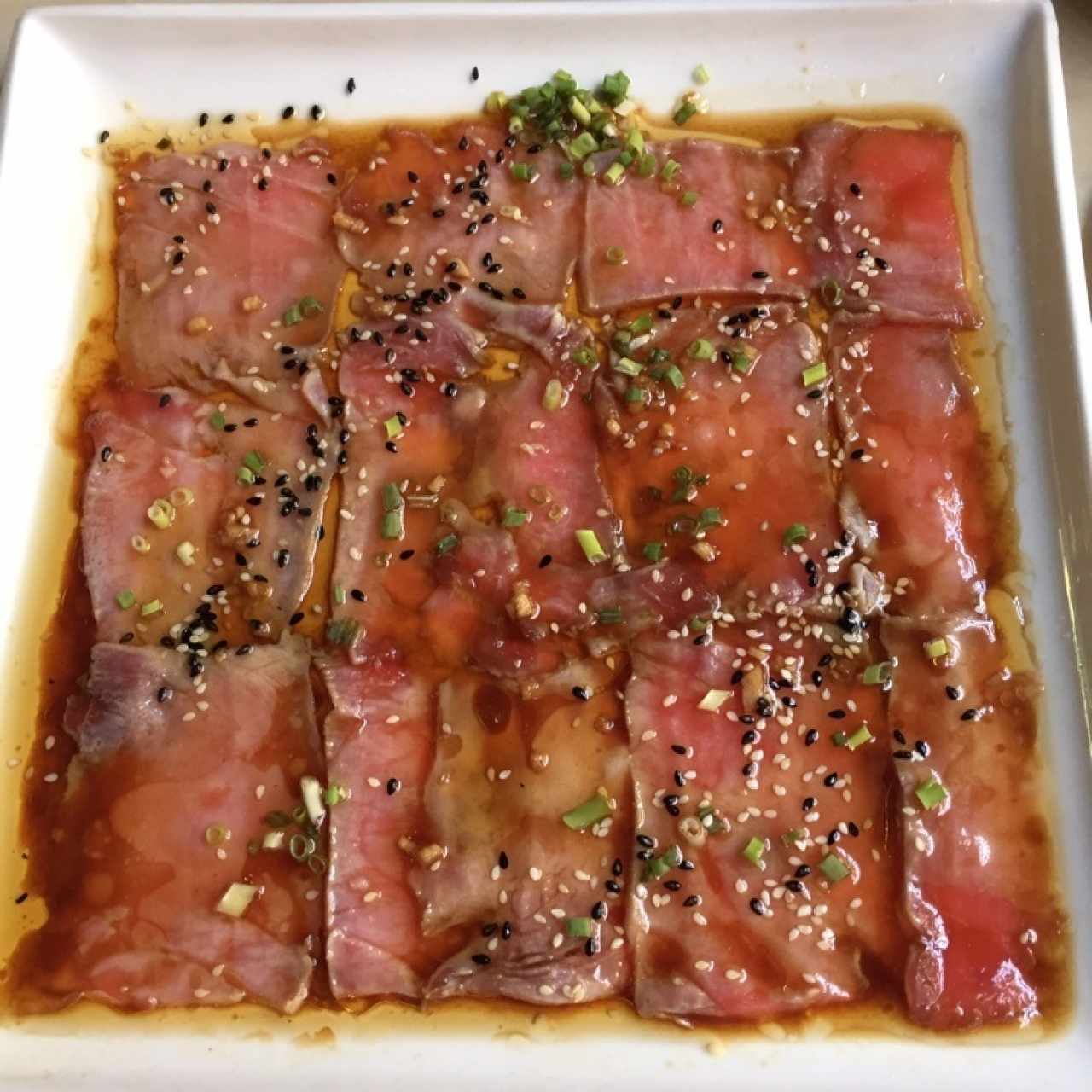 Tiradito de Atún
