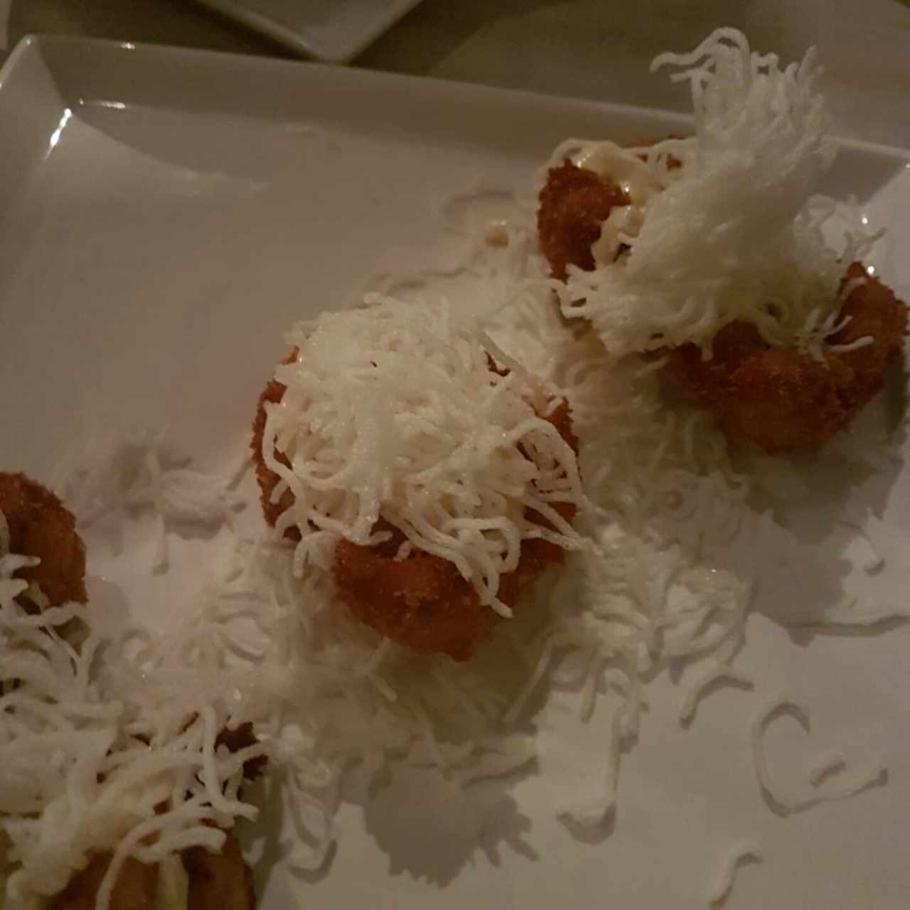 langostinos melcocha