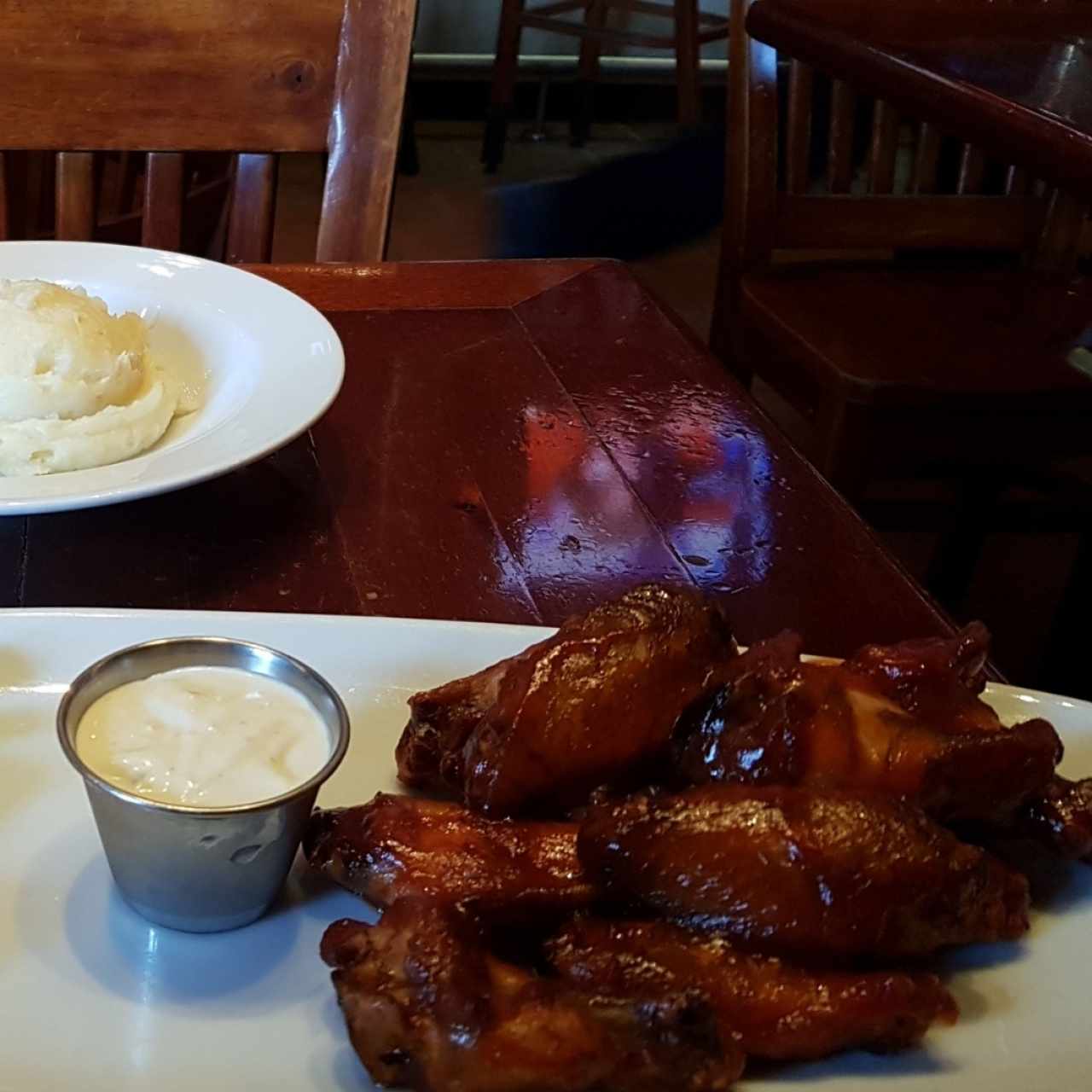 Alitas bbq