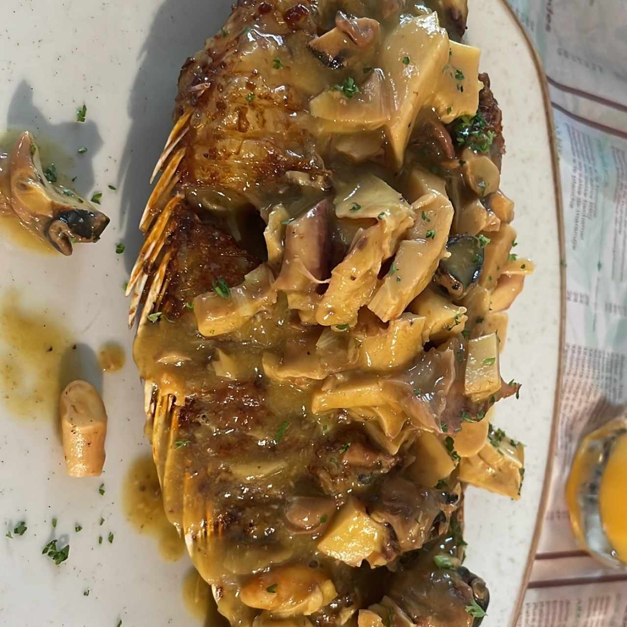Mojarra a la marinera