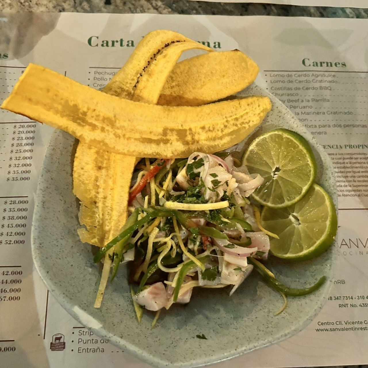 Ceviche peruano