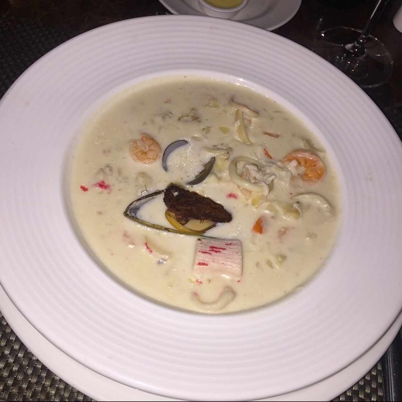 caldereta de mariscos blue 