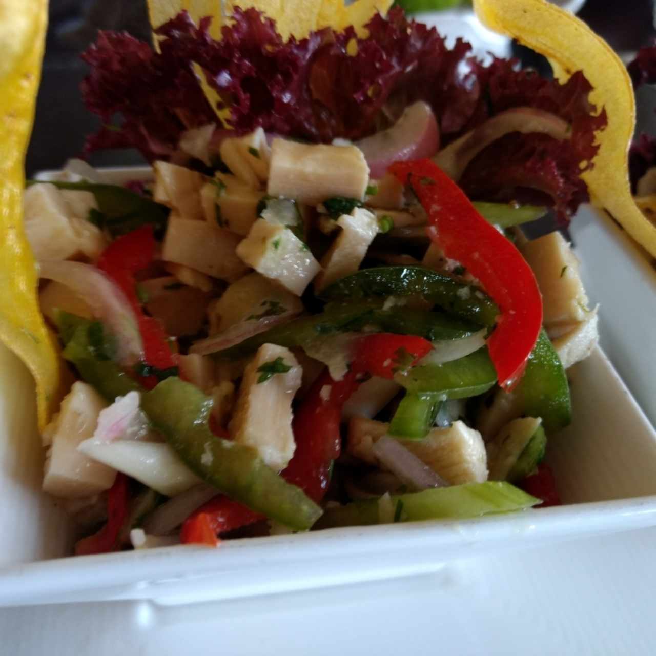 Parte del trio de ceviche