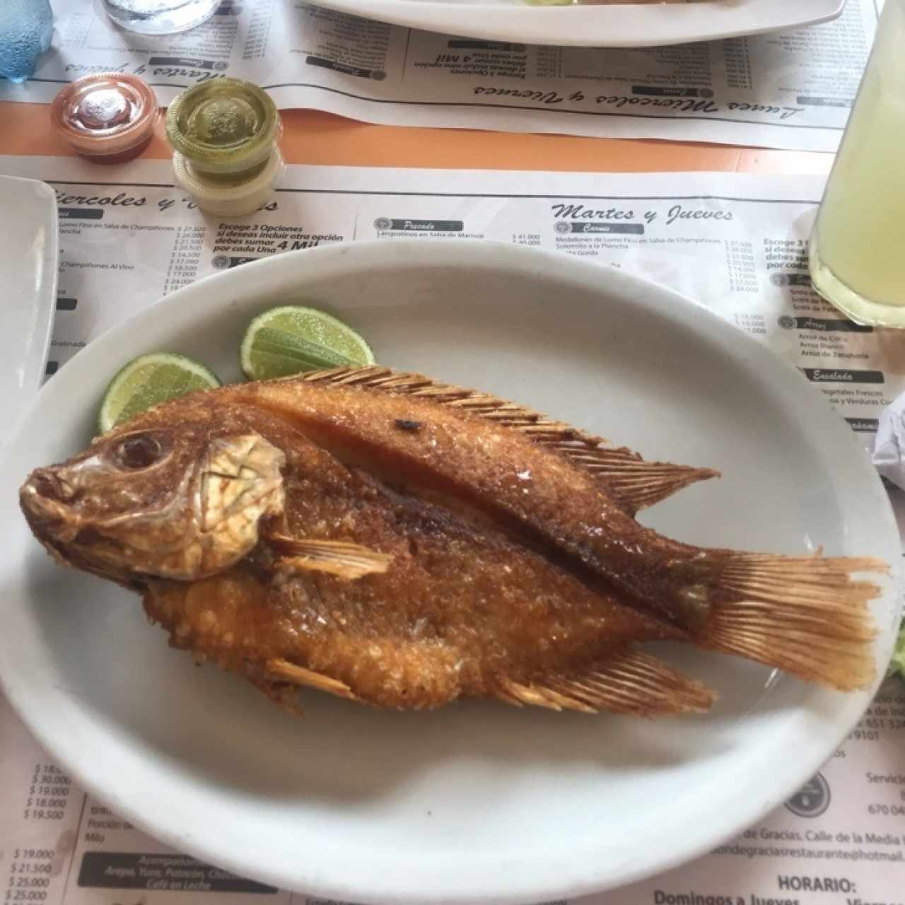 mojarra frita