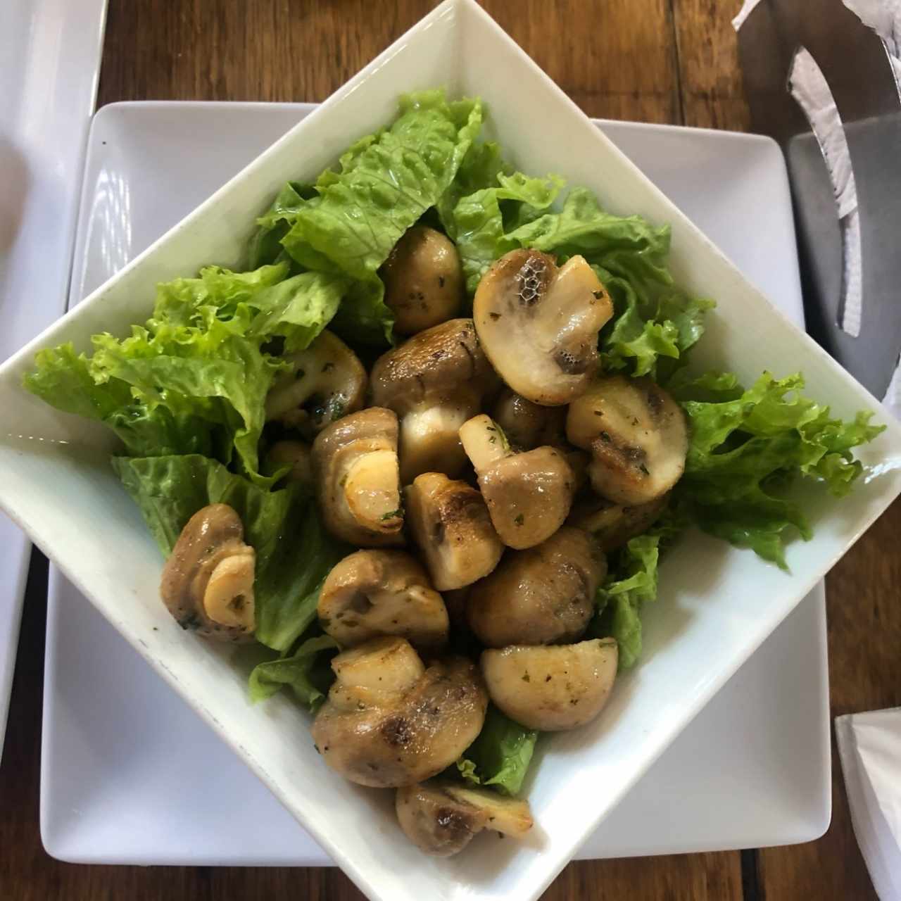 champiñones  de entrada