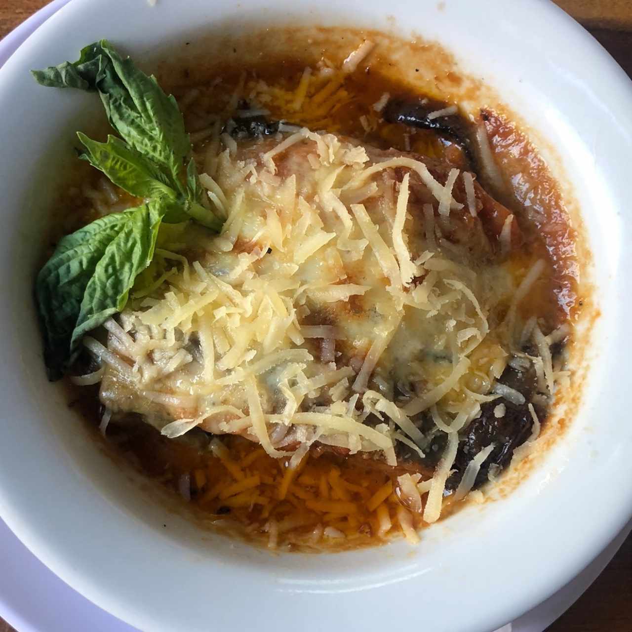 Berenjena.... muy regularesra vez .... le falta sabor 