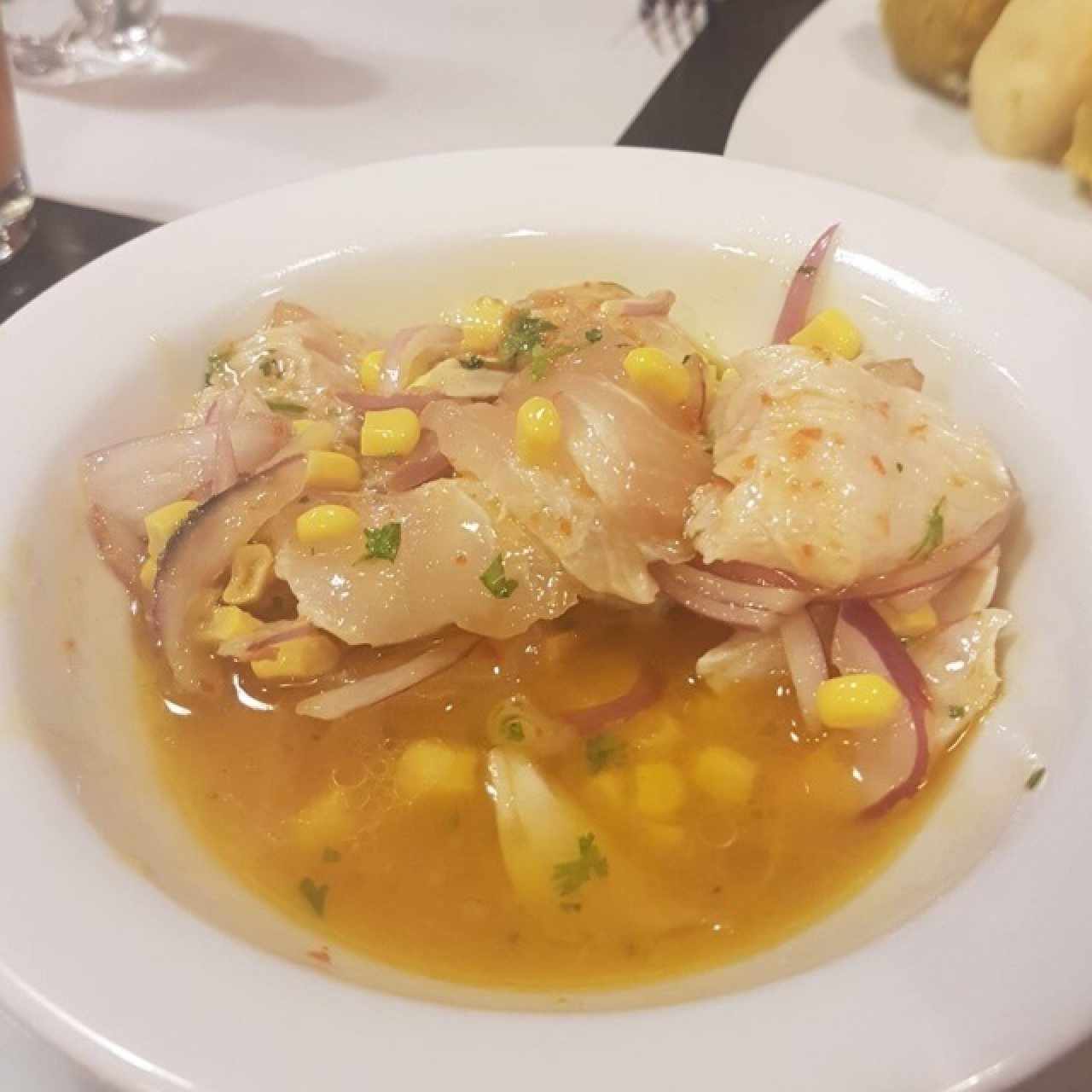 ceviche de entrada