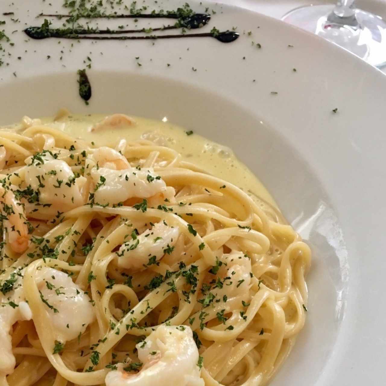 linguine gamberi