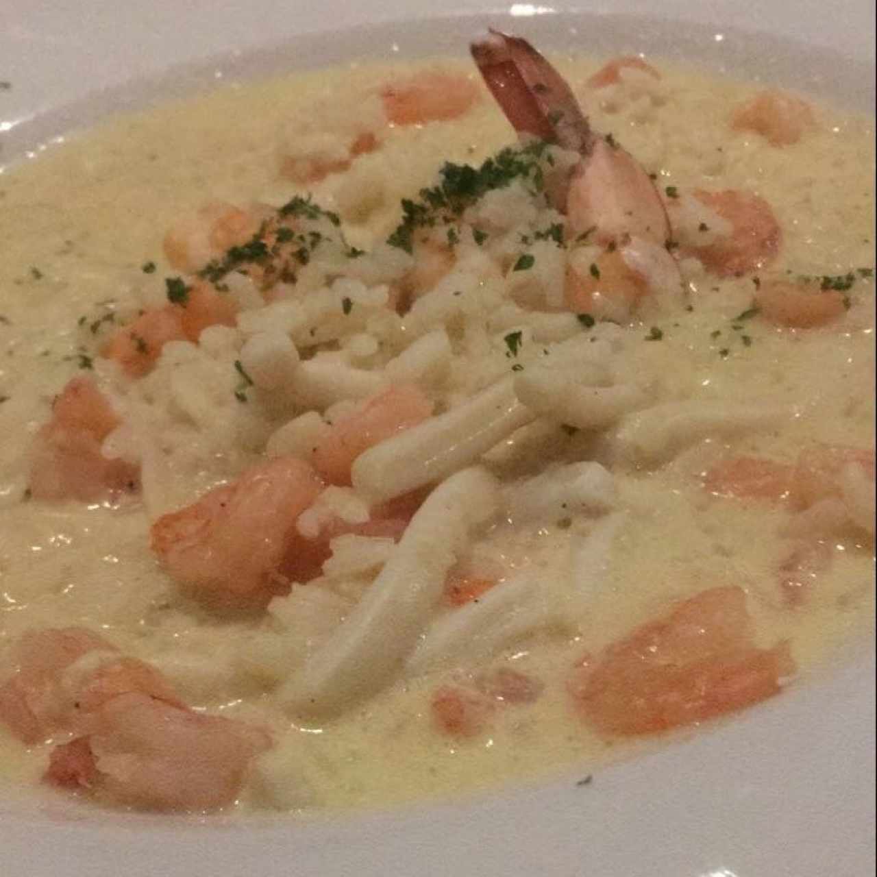 rissoto de frutos del mar