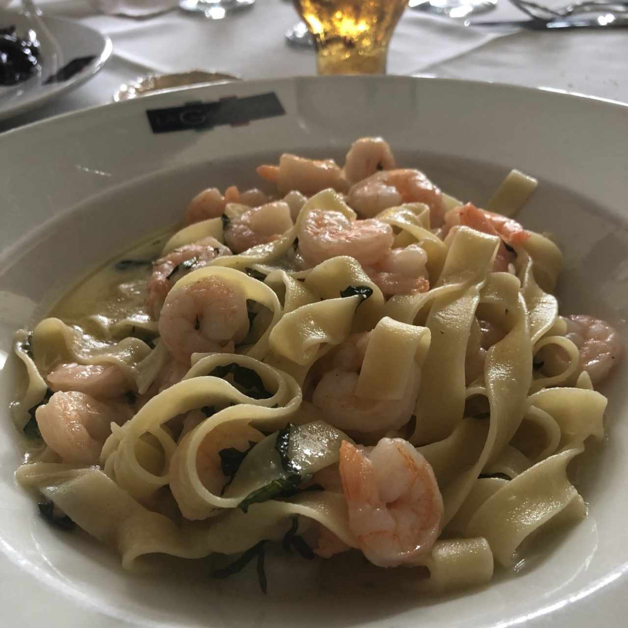pasta con canarones al oleo