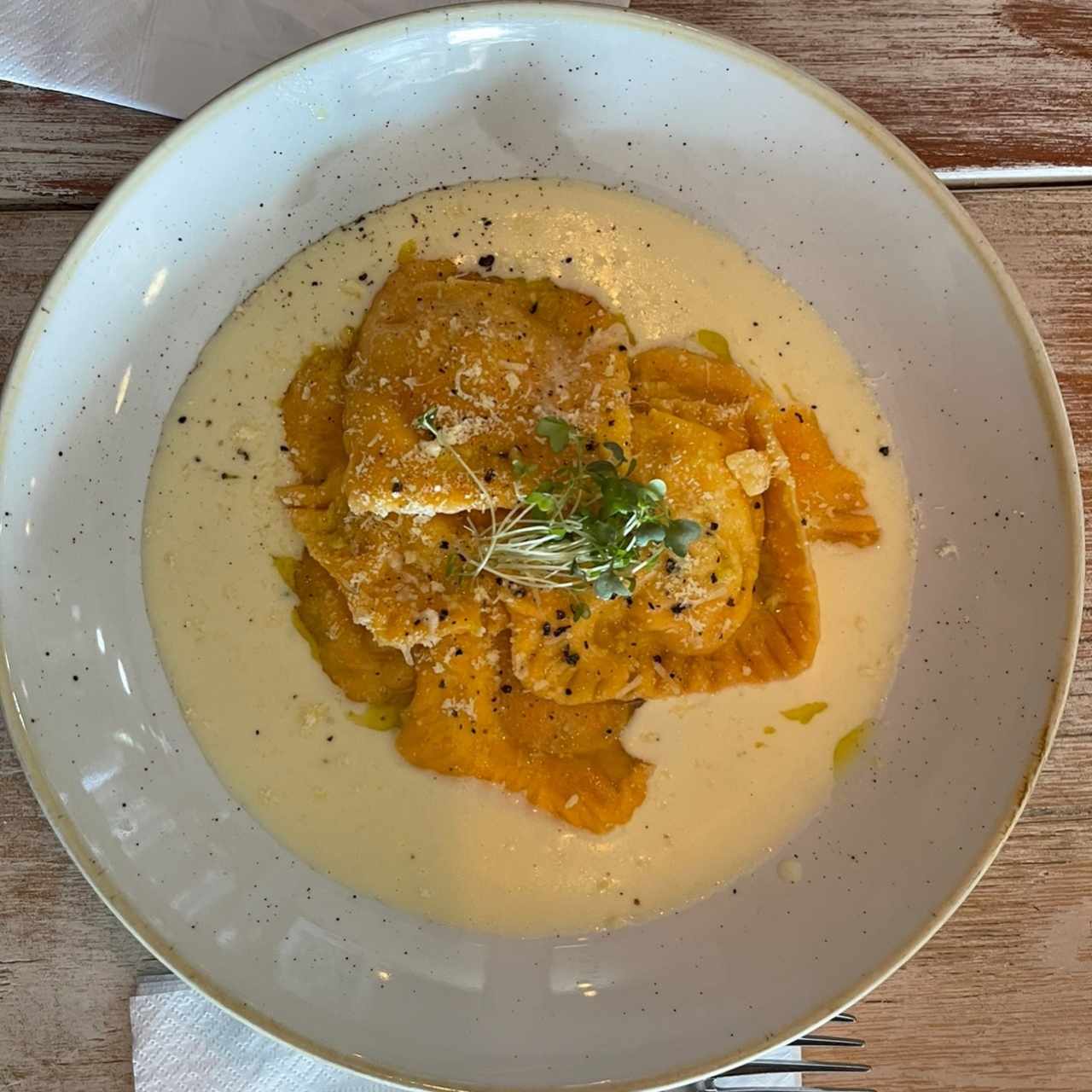 raviolis de salmón 8.5/10