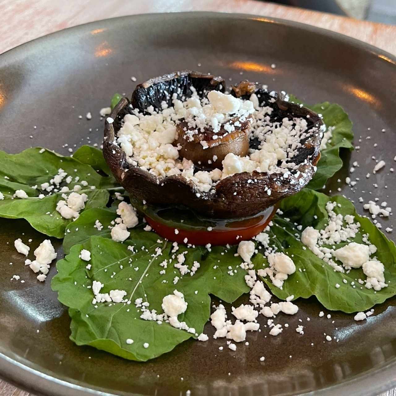 portobello con queso feta 9/10